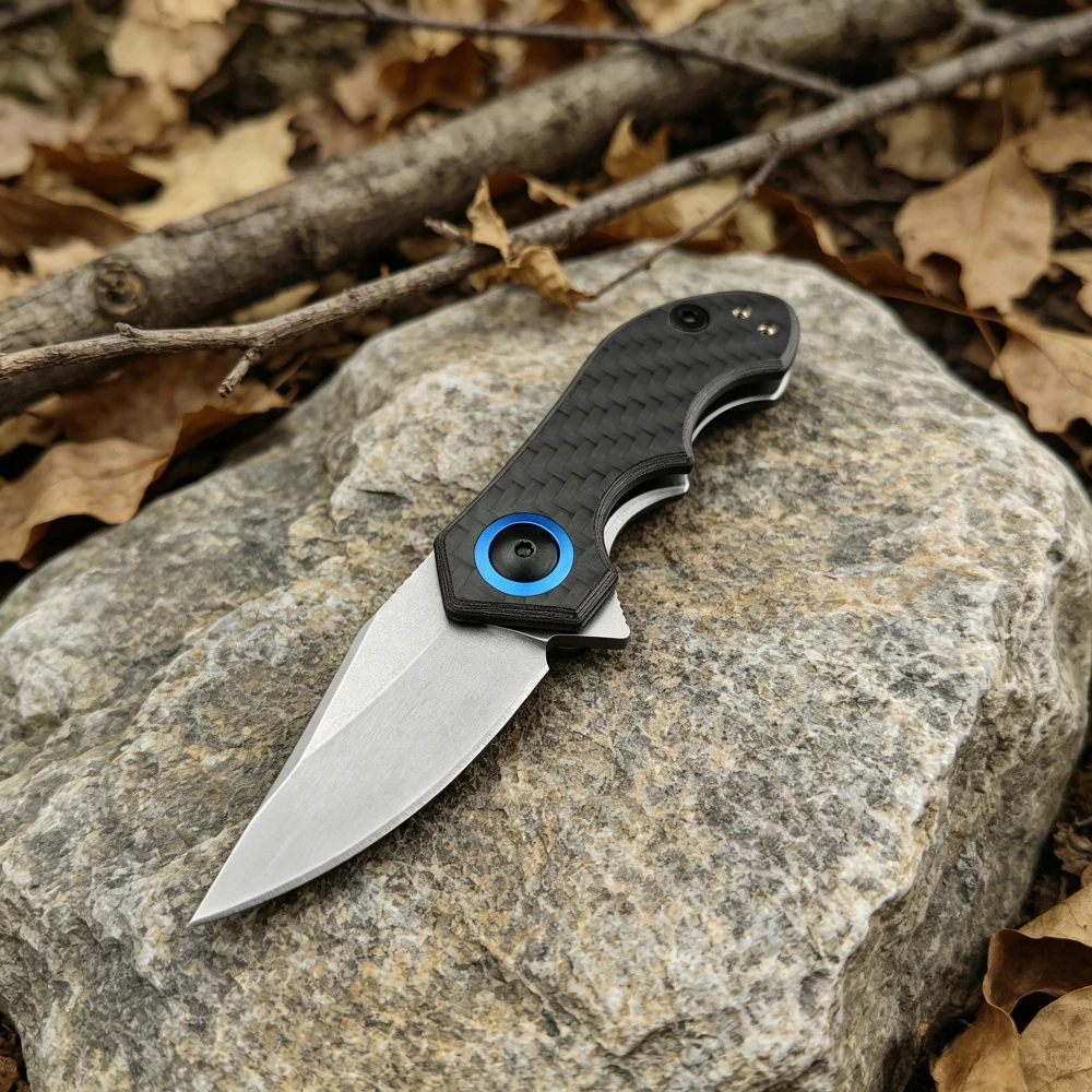 0022 Folding Knife High Hardness Wear-resistant Hiking Jungle Exploration Travel Camping Multi-functional Practical Tool
