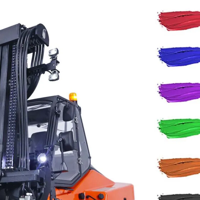 

Радиоуправляемый гидравлический погрузчик LESU Aoue-LD160S RTR 1/14, собранная и окрашенная модель электрического грузовика для мальчиков THZH1477-SMT9