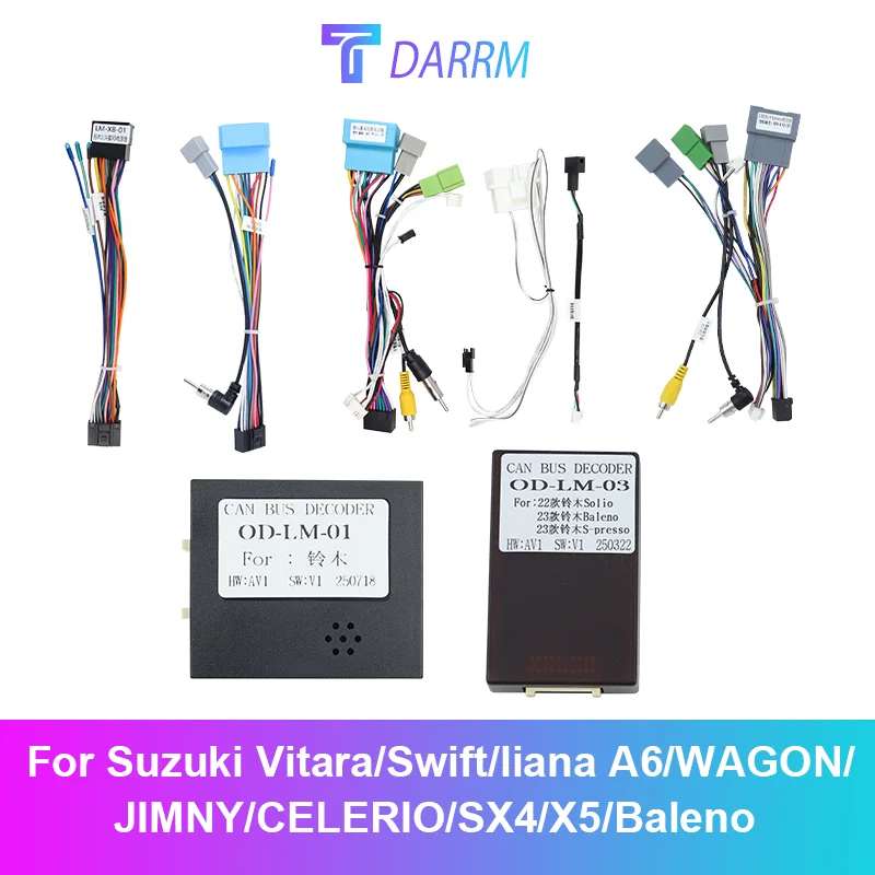 For Suzuki vitara swift sx4 ignis jimny alivio cultus liana wagonr ertiga spresso alto Ssang yong Korando rexton cables harness