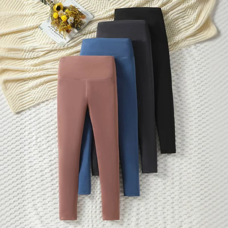 숙녀 및 십대 소녀의 멀티 컬러 캐주얼 레깅스 여성용 바지 편안하고 다재다능한 사이클링 야외 스포츠 요가 바지