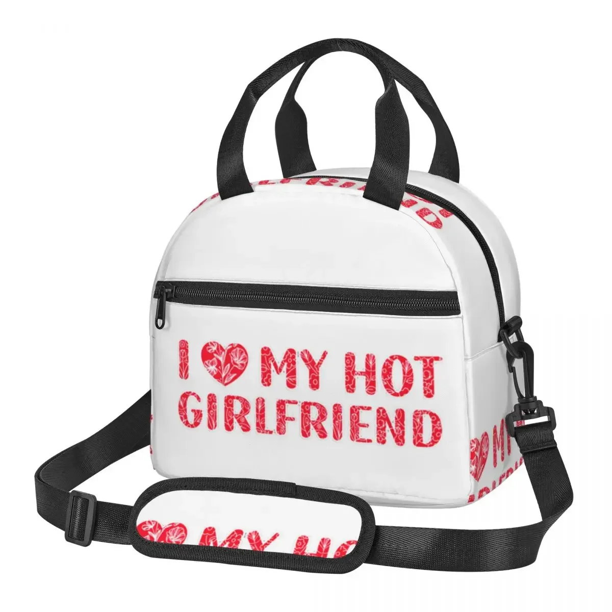 

Сумки для обеда I Love My Hot Girlfriend, изолированная коробка для бенто, герметичная сумка для обеда, сумки для пикника, термосумка для женщин, офиса