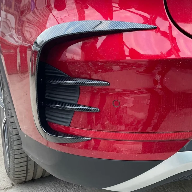 

Углеродное волокно, задний бампер автомобиля, накладка, боковой сплиттер, спойлер, декор для BYD TANG DM-A92D