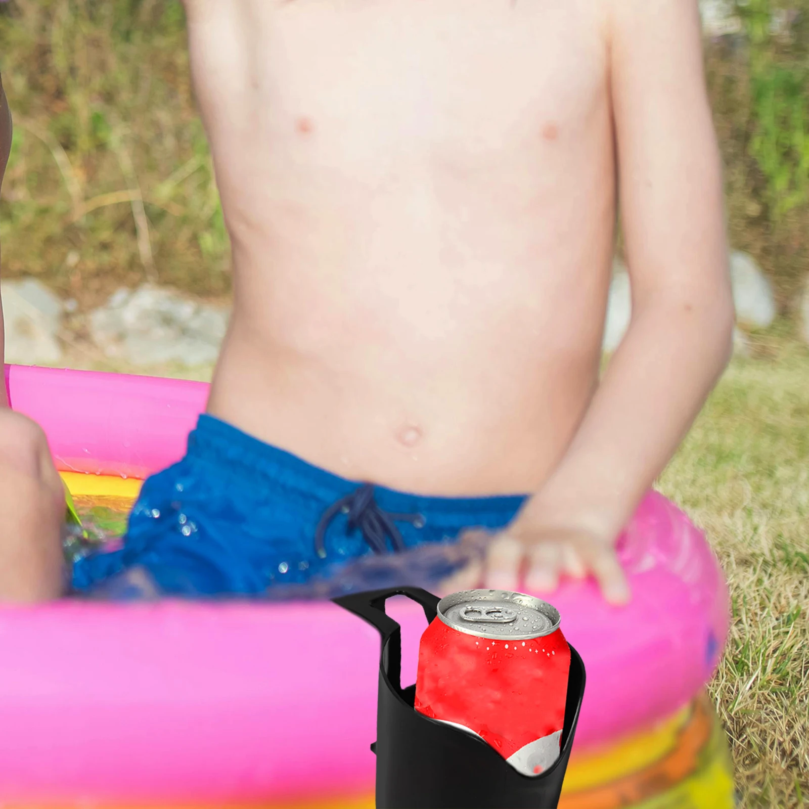 

2Pcs Pool Cup Holder for Drinks Plastic Above Ground Pool Drink Holder Side Mount Beverage Rack for Beer Wine Cans