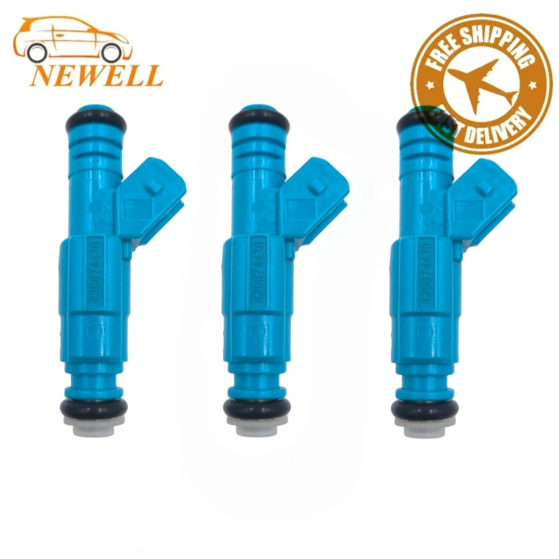 

3pcs 420874430 Fuel Injector For SeaDoo GTI GTX Wake SE 4-Tec 155 2002-2011 874520 874-520 Jet Skis Nozzle