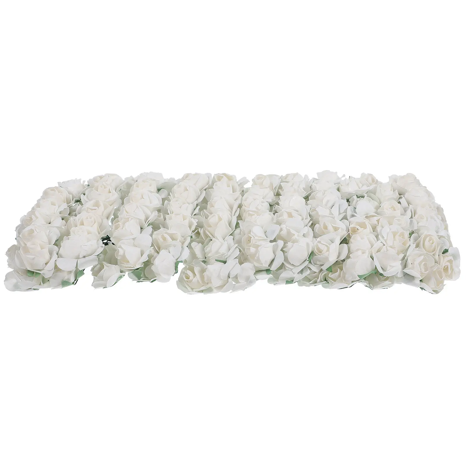 144Pcs Premium Paper Artificial Roses Lifelike Simulation Rose Decor for Home Office Living Room Wedding Party DIY Craft Flower