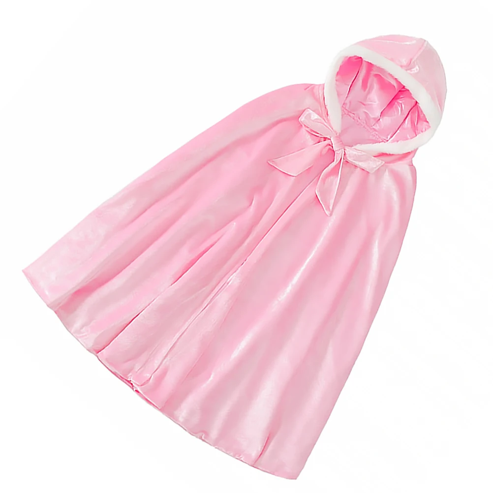 

Children Cloak Kids Cape Winter Warm Masquerade Costume Halloween Cosplay Toddler Accessories Fancy Design Long Time Use