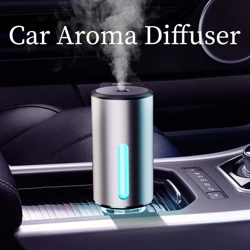 Smart Car Aroma Diffuser Automatic Car Air Fresheners Car Mounted Intelligent Spray Type Fragrance Car Aromatherapy Diffuser