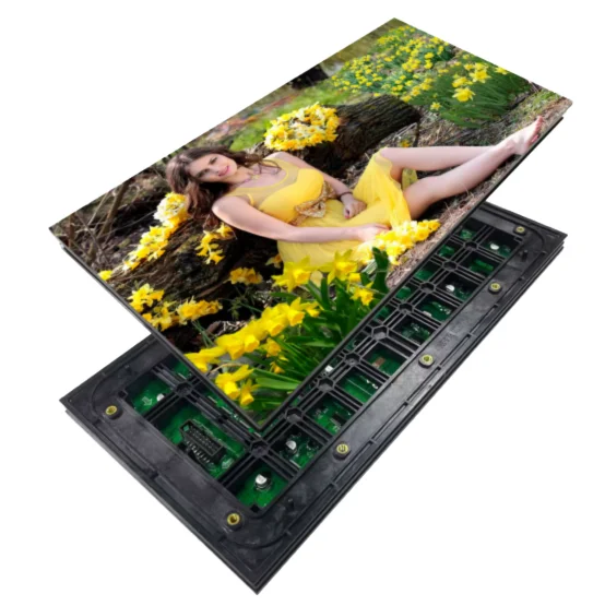 2025 Hot Custom P4 Full RGB High Refresh IP65 Waterproof Outdoor LED Display Modules 320*160mm 4mm Both OEM Retailer Supply