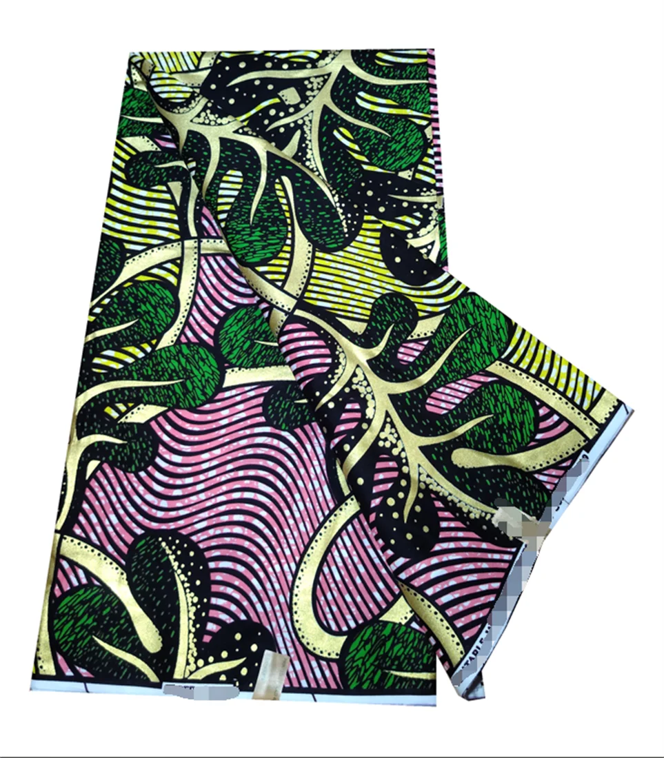 

African real wax prints fabric 2024 nigerian ankara wholesale Ghana 100% cotton veritable guaranteed original sewing material