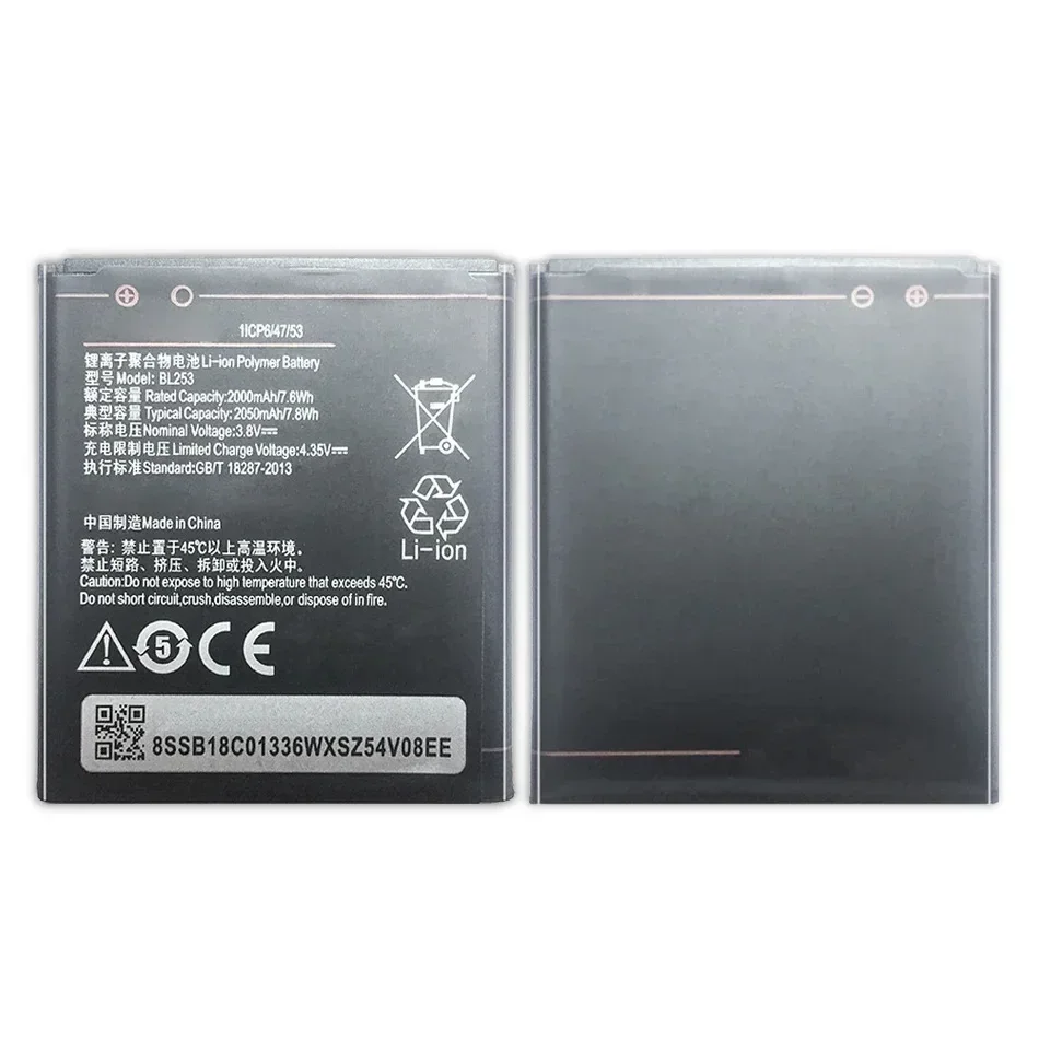 BL253 Battery For Lenovo A2010 Bateria A 2010 A2580 A2860/ Vibe A 4.0