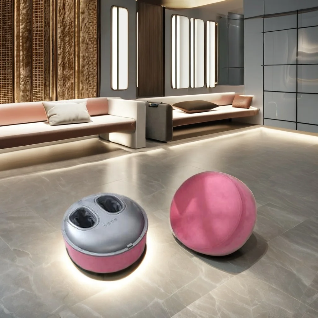 Heating Electric Muscle Roller Feet Massager, Air Pressure Multi-Level Settings, Leg Warm Foot Massager With Heat