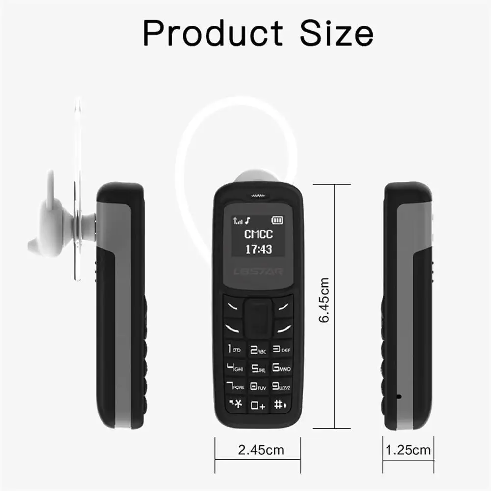 L8star Bm30 Mini Mobile Phone Headset Wireless Bluetooth Mobile Dialer Gtstar Gsm Mobile Phone Pocket Cell phone