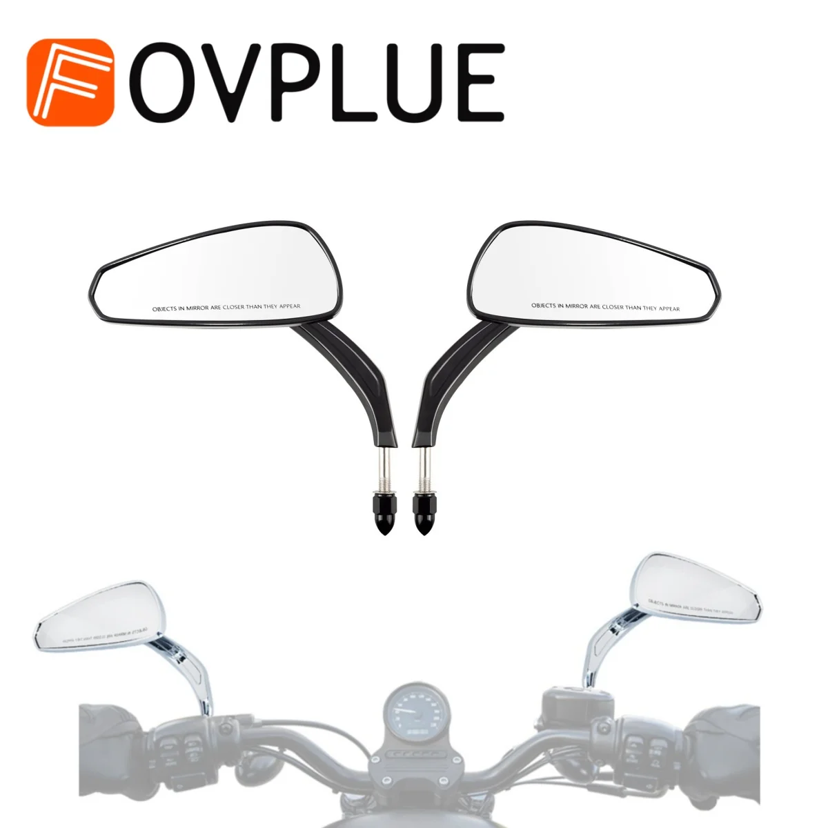 

Зеркала заднего вида для мотоцикла, универсальные для Harley Touring Road Street Glide Electra Glide Sportster Iron 883, softail 1982-2024