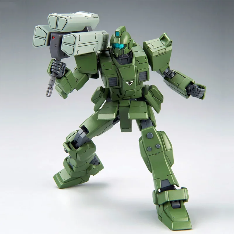 Bandai en Stock HG 1/144 Original RGM-79 [G] GM SNIPER traje móvil Aninm figura de ensamblaje de acción completa modelo juguete regalos para niños conjunto