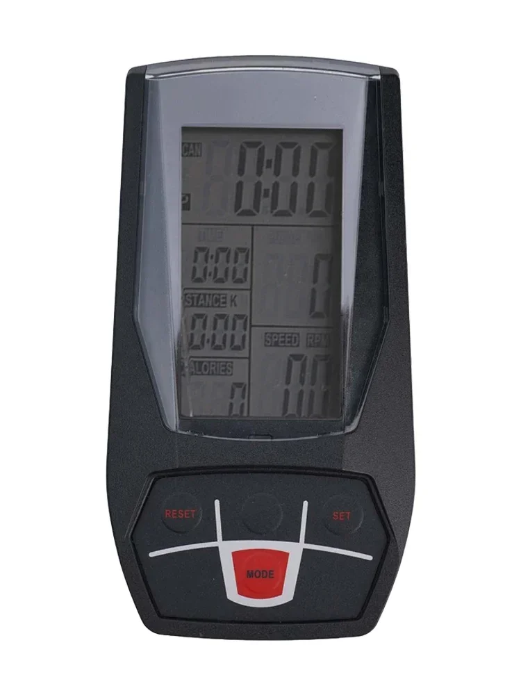 Monitor de bicicleta para exercício, velocímetro, bicicleta estacionária, ginásio acessórios, 1PC