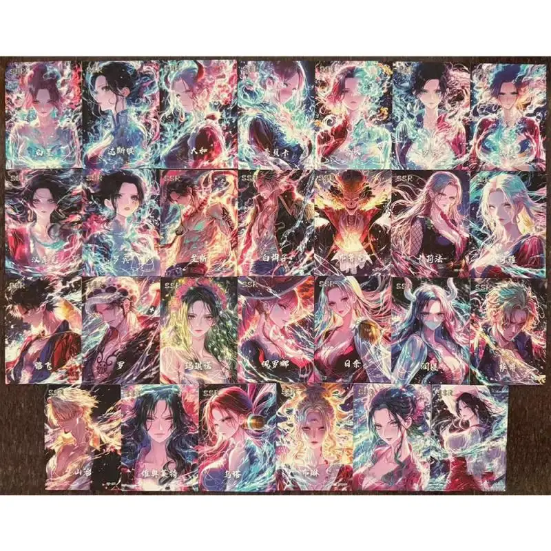 Anime ONE PIECE Rare GR YOUR SSR SR Game Refraction Collectible Card Bonney Hancock Nami Shanks Uta Toys for boys Birthday Gifts