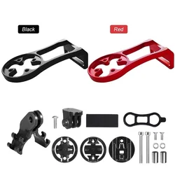 Aluminium Alloy Bicycle Stem Computer Camera Mount Holder Mountain Bike Headlight Computer Bracket for Garmin Bryton CATEYE