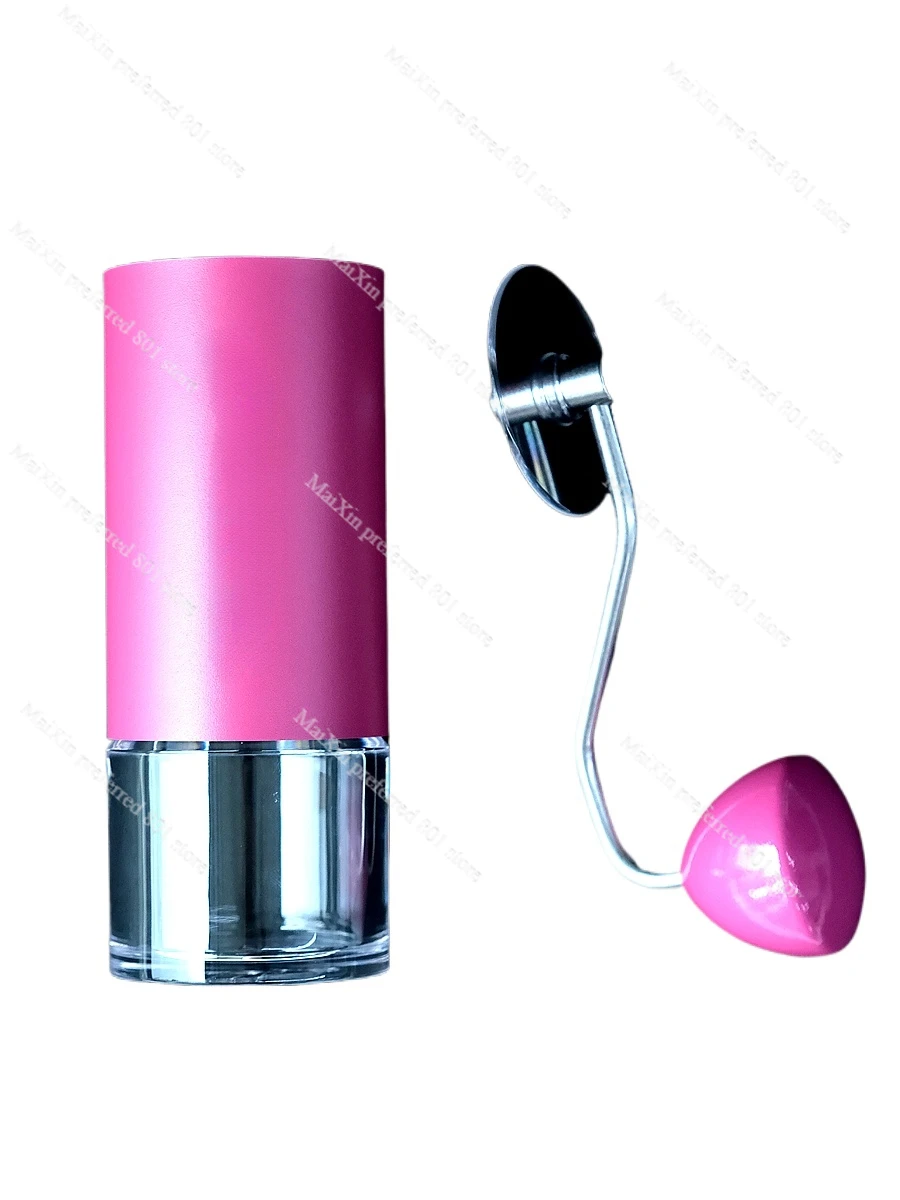 

Pink M40 Hand Coffee Grinder Compatible with Hand Brewing Italian