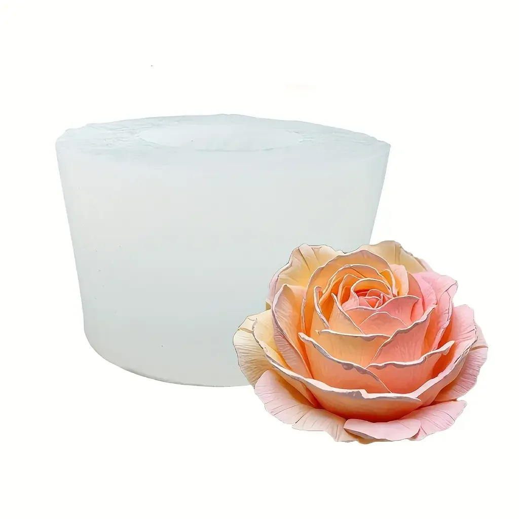 Resin Casting Silicone Mold - Floral Rose Design Jewelry and Soap Making Tool, High-Quality Flexible Silicone for DIY Crafts, Home Decoration, Valentine's Day, Mother's Day, Birthday Gifts image 2