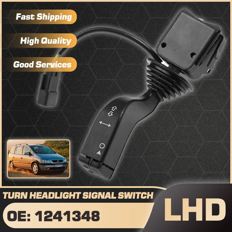 

1241348 LHD Car Turn Signal Headlight Switch For Chevrolet Nabira Zafira Subaru Traviq Opel Vauxhall Zafira A 1998-2005 1541348