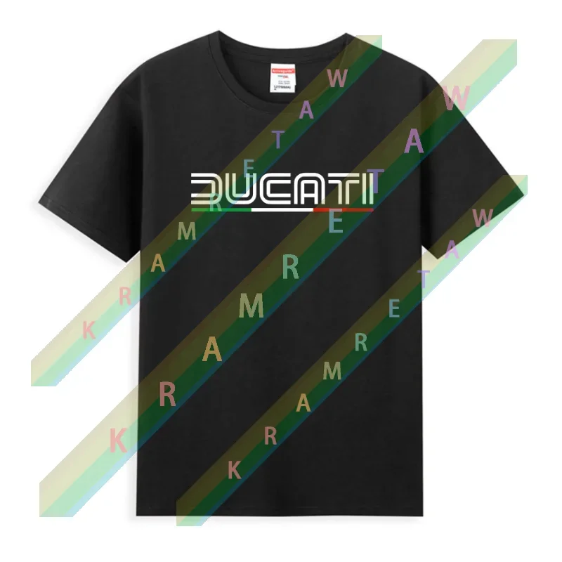 

2025 Men T Shirt Casual Ducatis Moto GP Racing Motorbike T-shirt Graphic Summer Short Sleeves 100% Cotton Cool Tee S-3XL