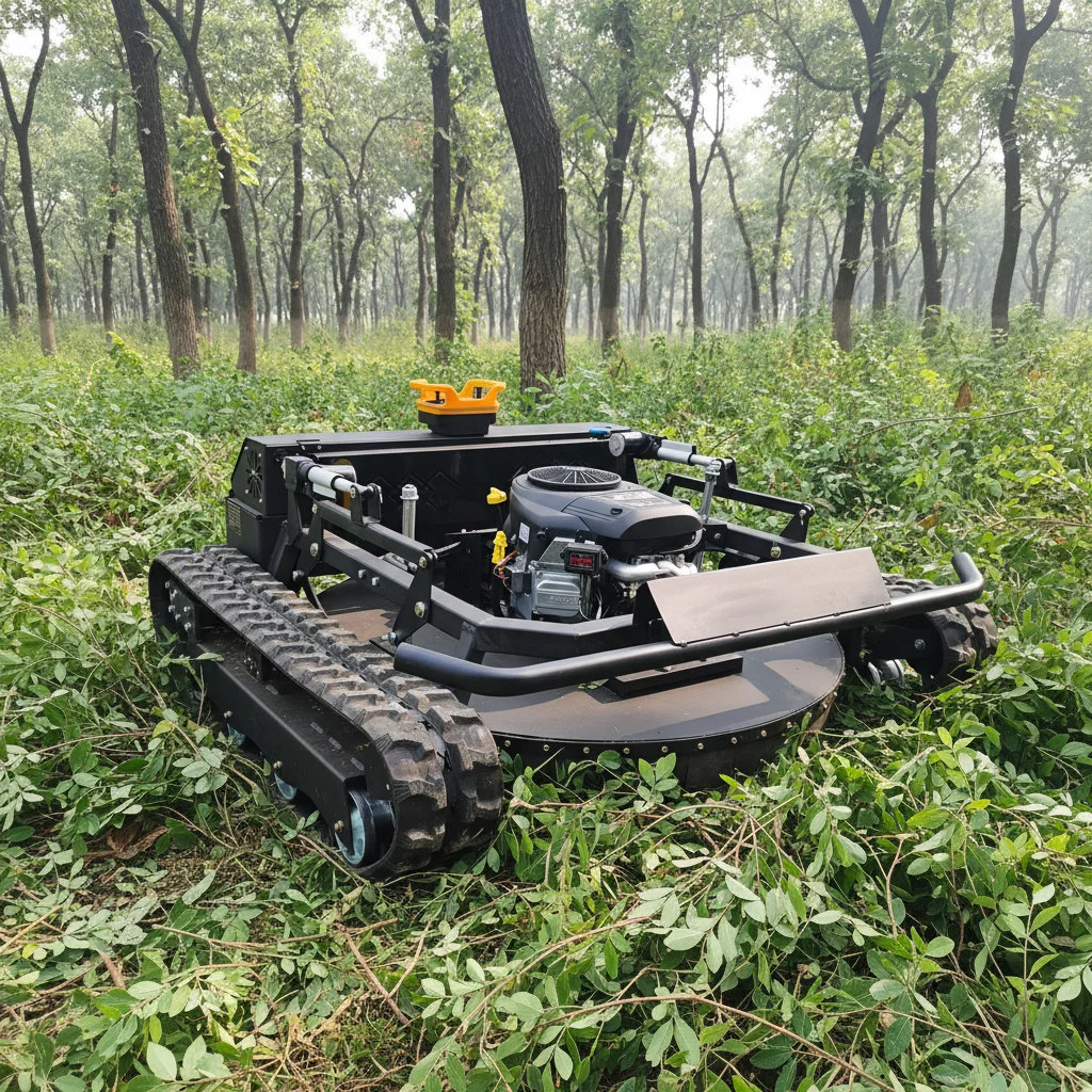 

Customize Remote Control High Power Lawn Mower Long Working Time For Large Area