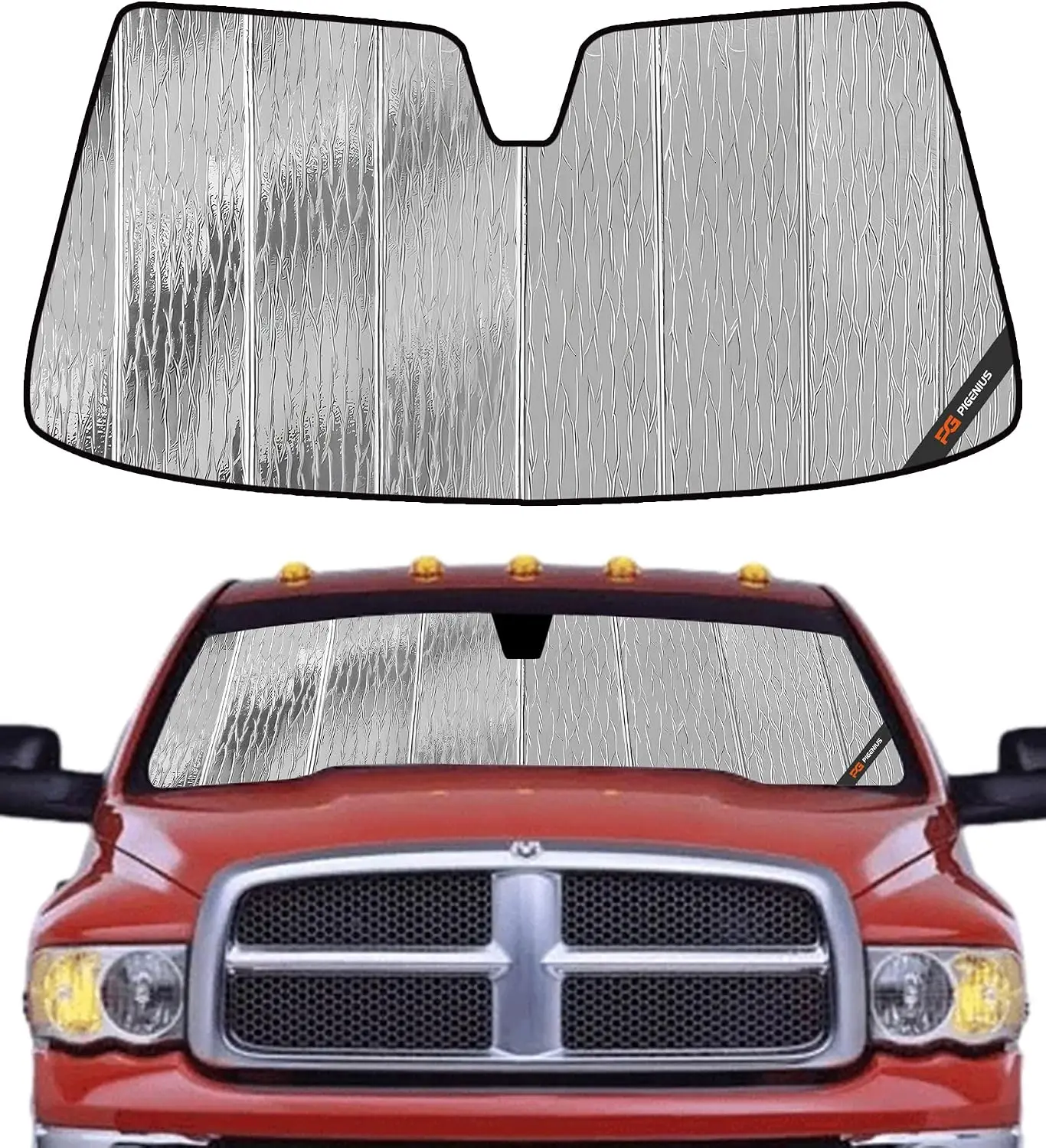 

Windshield Sunshade for Dodge Ram 2500/3500 2003-2009 Front Window Shade - AstraGuard