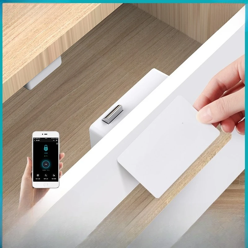

Smart drawer lock, no punching, electronic induction lock, invisible brush locks, double opening door locks, plus concealed
