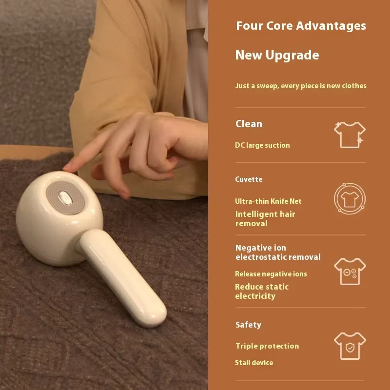 衣類用電動バリカン,ヘアカバーパウダー,ポータブルファブリックバリカン,マイナスイオンシェーバー