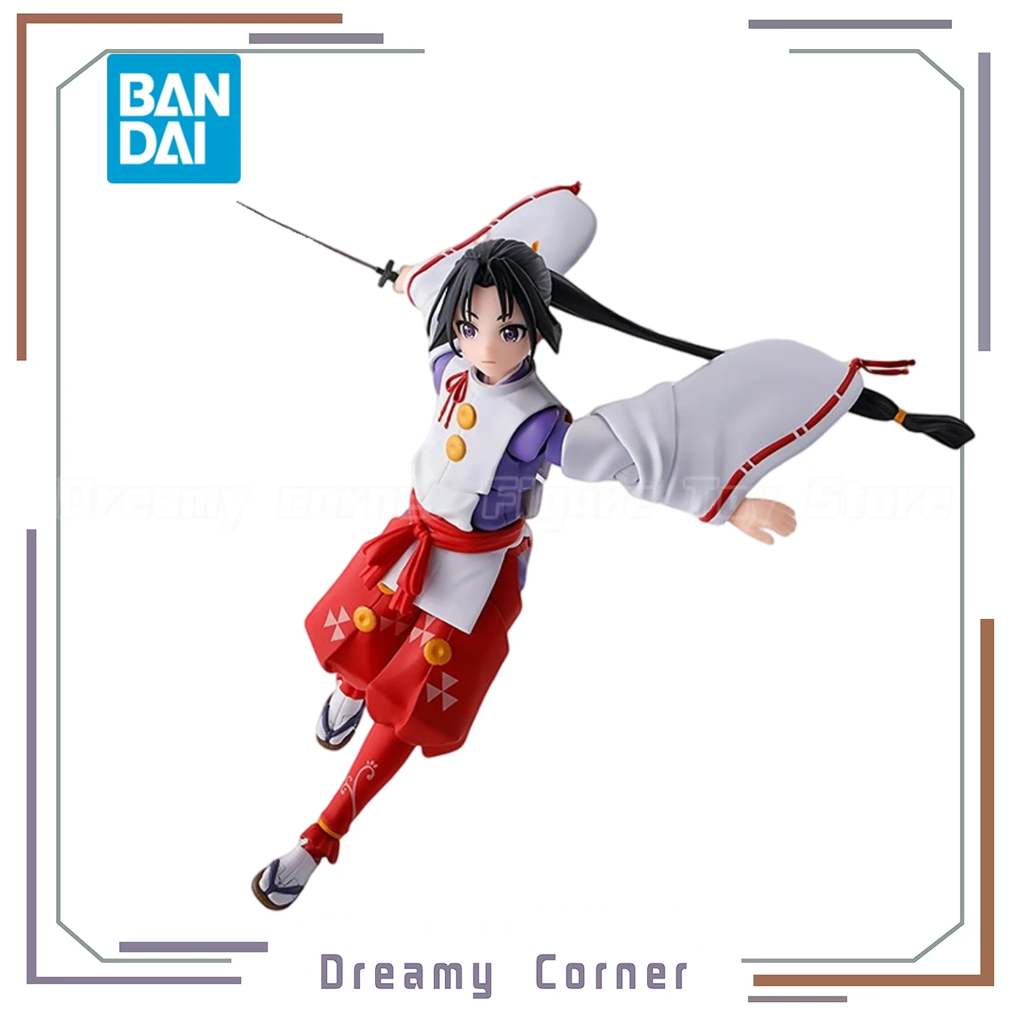 

【In Stock】Original BANDAI SPIRITS S.H.Figuarts The Elusive Samurai Tokiyuki Hojo Action Figure Characters Toy Model