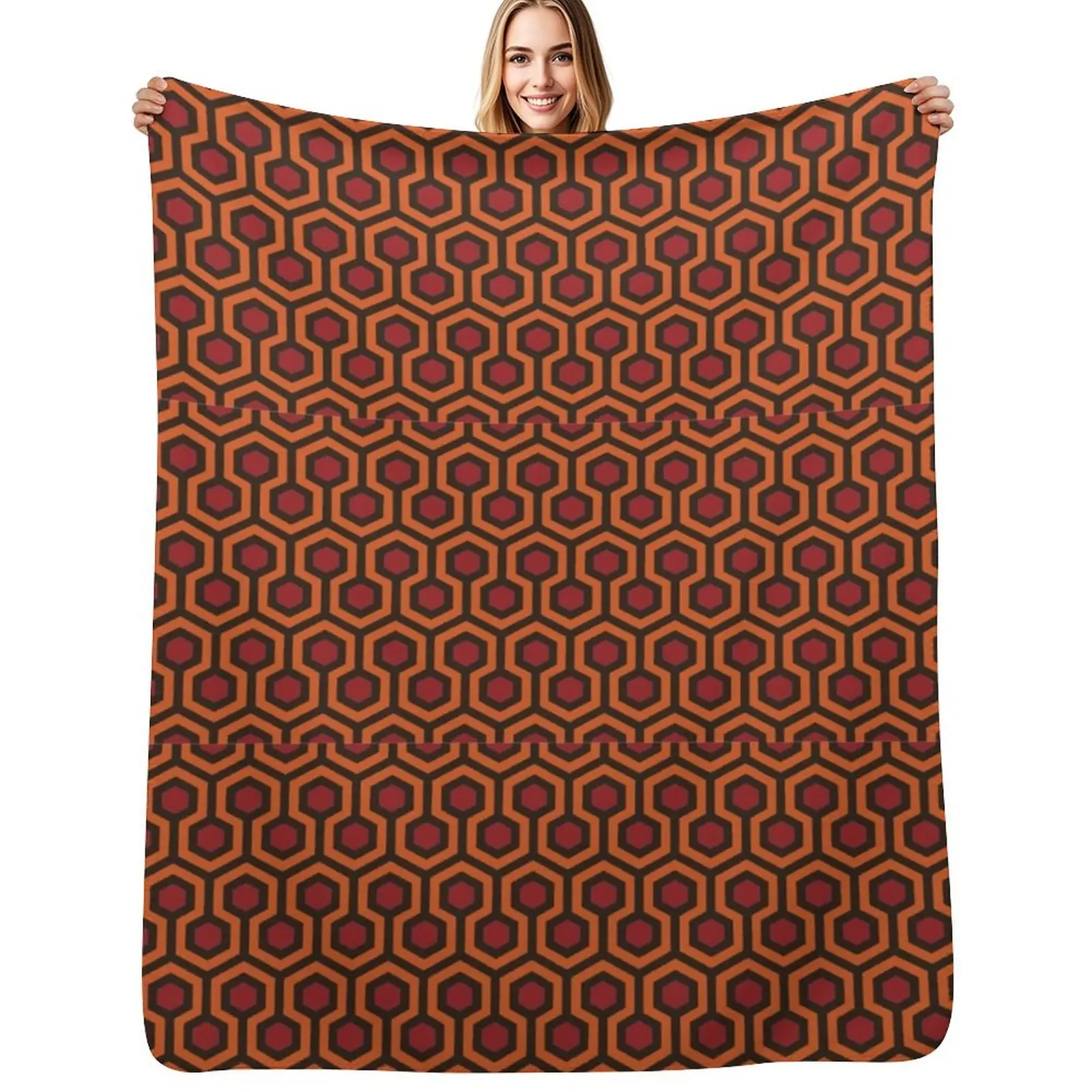 

Path to Overlook Hotel Throw Blanket Giant Sofa Thermal Custom Heavy Blankets