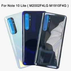 A+++ Best Back Battery Cover Housing For Xiaomi Mi Note 10 Lite Note10 Lite Door Rear Case Lid Phone Chassis with Adhesive