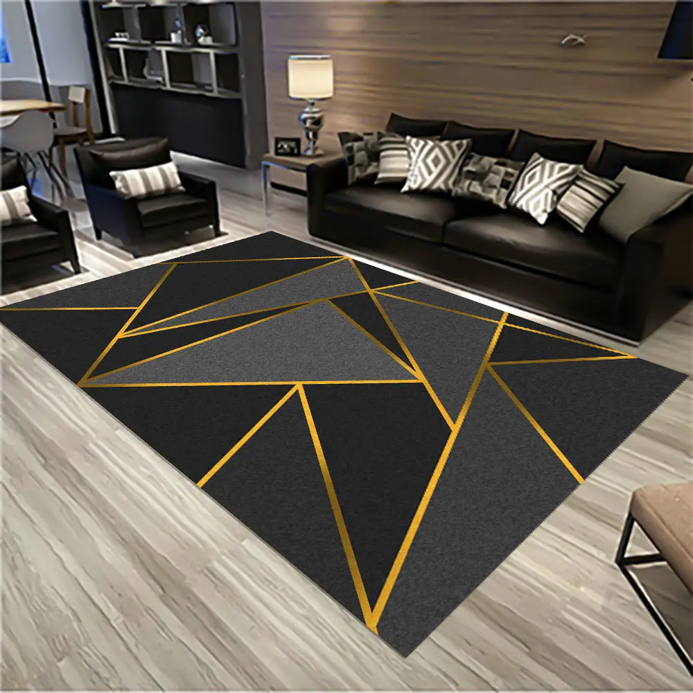 Modern Home Carpet for Living Room Decoration Washable Floor Mat Lounge Large Area Rugs Study Bedroom Bedside Non-slip Carpets