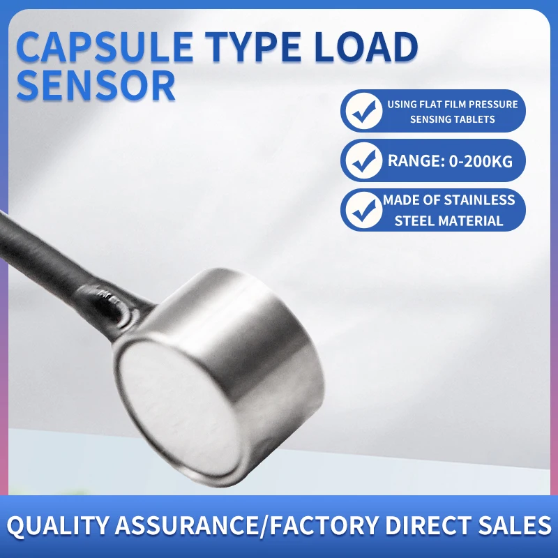 Longlv LCZ-105A Weighing Sensor High precision Micro Capsule Load Sensor Pre stress Sensor