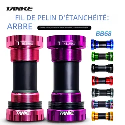TANKE-BB68 BB92-73mm,Bottom Brackets Adapter,Bicycle Crank Middle Axle Type,MTB Road Bike Central Axis,1.37/24mm Sealed Peilin