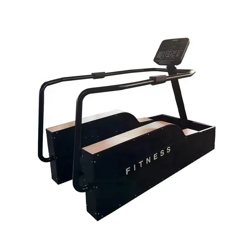 

Surfing Machine Commercial Use Elliptical Cross Trainer Exercise Bike with Wood Steel PC Materials