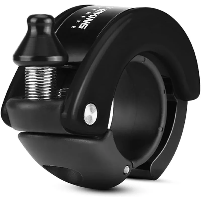 

Hidden Bike Bell, MTB Bicycle Bells for Adults or Kids, 100dB Loud Crisp Clear, Mountain Bike, e Scooter, Walker - for 22.2mm/0.