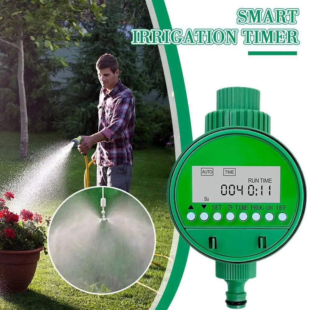

Intelligent Timed Irrigator Accurate Timed Automatic Watering Irrigator Waterproof Dustproof Home Gardens Farms Timed Irrigator