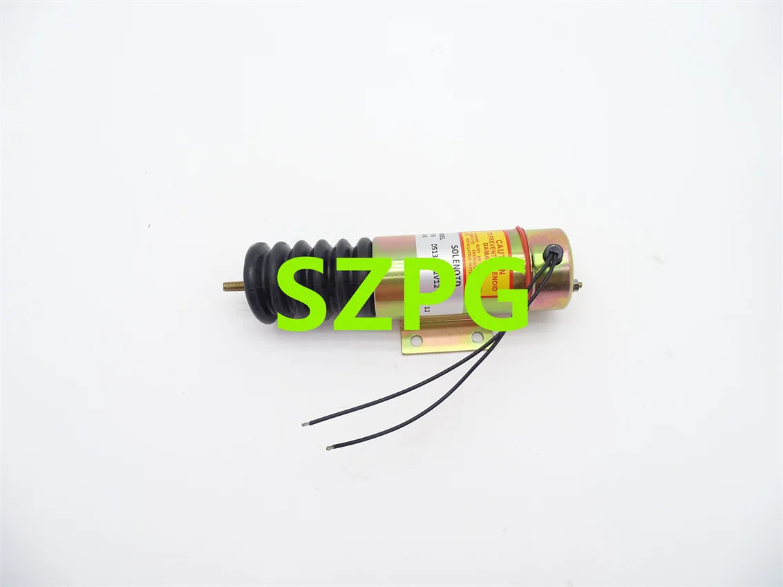 High Quality 12V Flameout Solenoid Valve D513-A33V12 D513-A32V12 D513A32V12 for Engine for Construction Machinery Parts