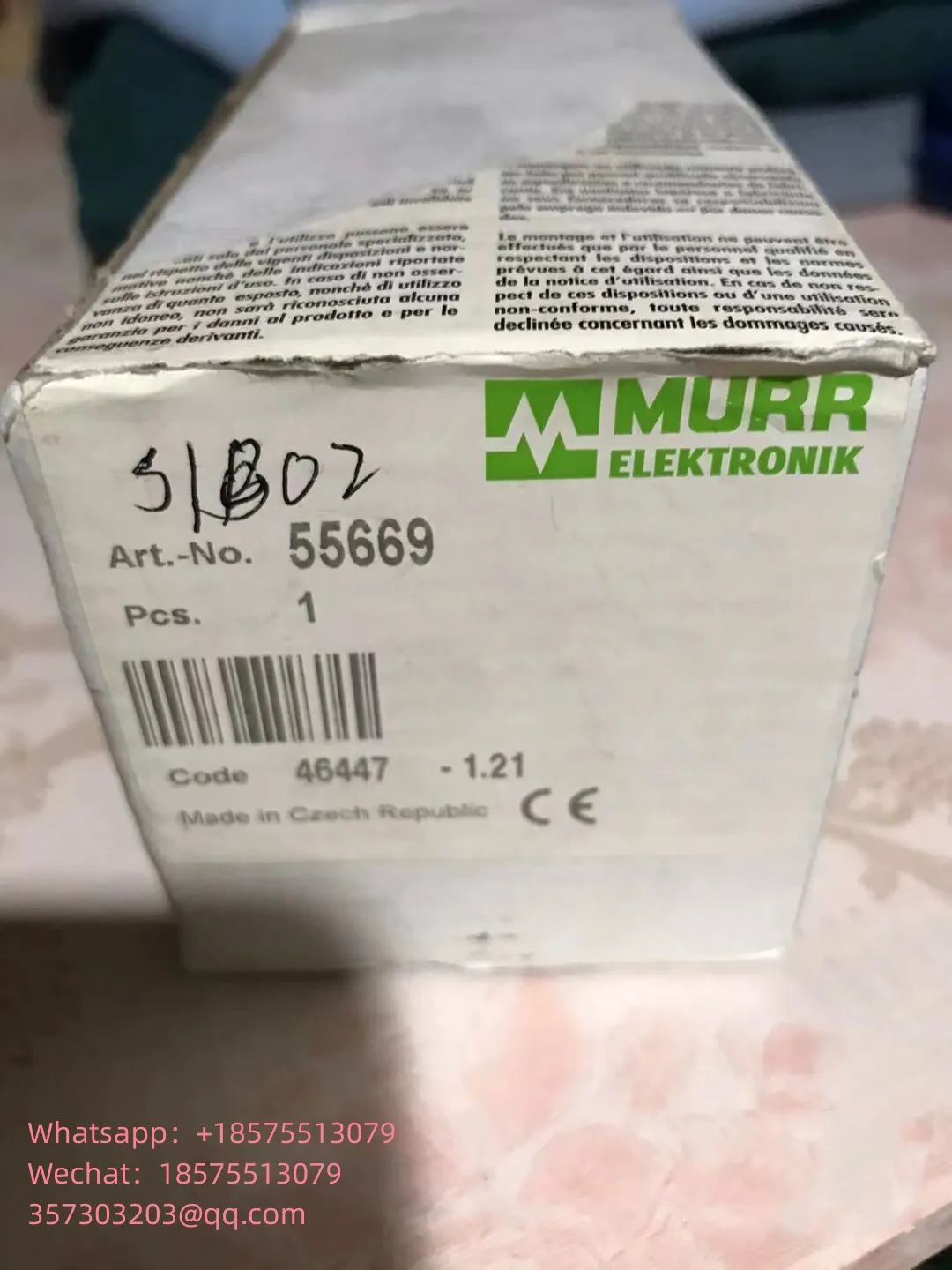 

For MURR Module Brand Model 55669 New