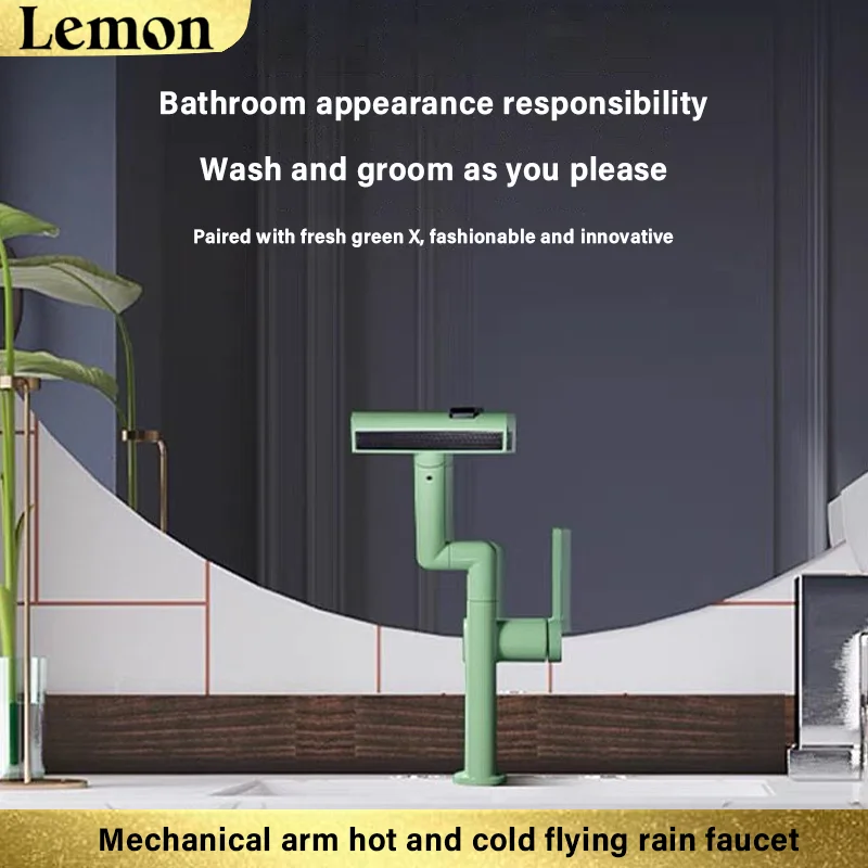 kitchen-faucet-universal-wealth-attracting-cat-folding-vegetable-basin-washing-basin-hot-and-cold-dual-use-sink