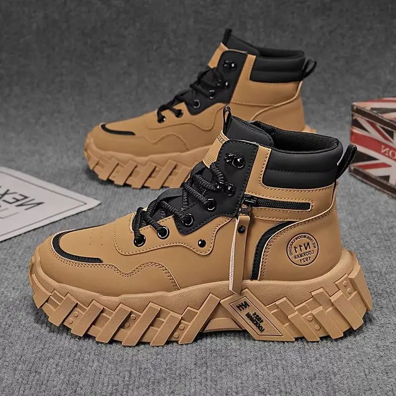 

Ultimate Winter Boots for Men: Waterproof, Thermal Plush Lined & Non-Slip Grip