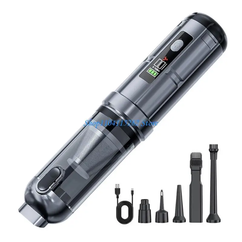 

Compressed Air Duster Multifunction Car Cleaner Cordless Car Vacuum Air Blower Brushless Motor Cleaner for Car Interior