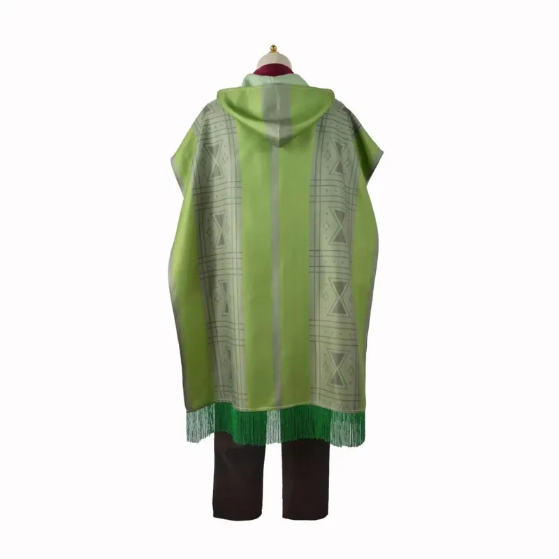 Fascino Bruno Madrigal Costume Cosplay Uomo vestito per bambini Fantasia per Carnevale di compleanno Festa di Halloween di alta qualità OI7709