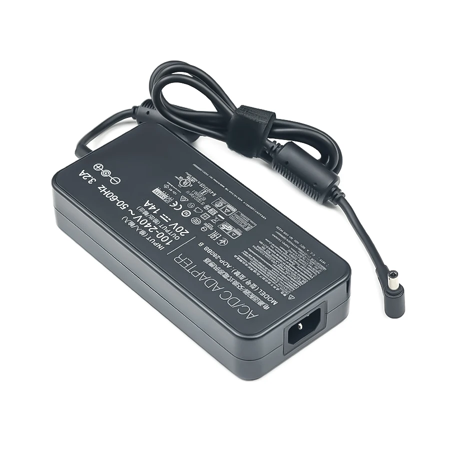 Imagem -02 - Carregador Adaptador para Laptop para Asus Pg35v G703gi Gx701 Rog G703gx G703gs Gx703hs Fonte de Alimentação 20v 14a 6.0x3.7 mm Adp280bb b ac 280w