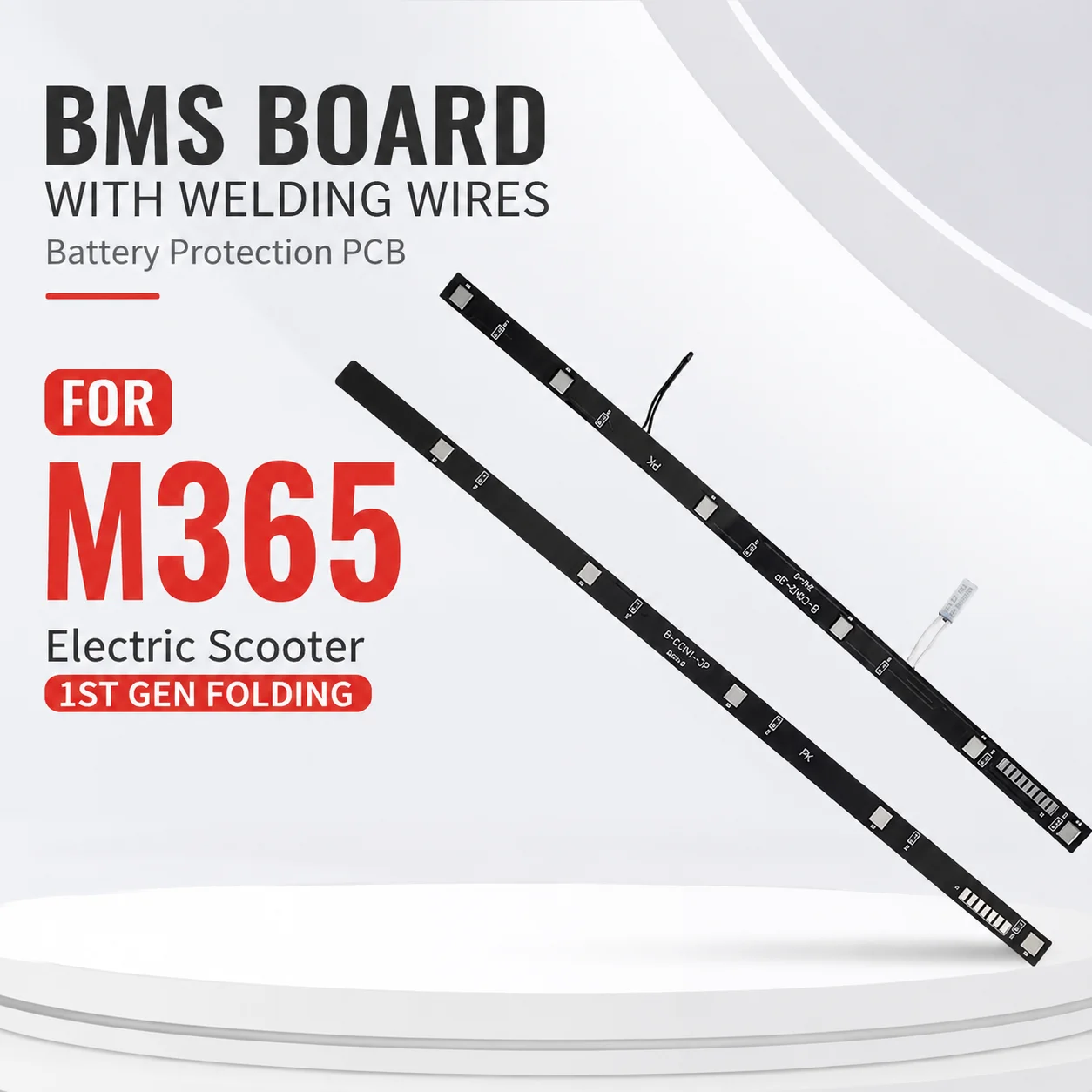 BMS Board with Welding Wires for M365 Electric Scooter 1st Gen Folding Soft Battery Protection PCB