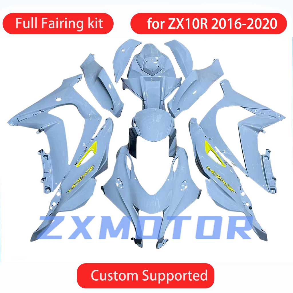 

Customizable Fairings for KAWASAKI ZX10R 2016 2017 2018 2019 2020 Motorcycle Fairing Kit ZX 10R ABS Injection Bodywork Set