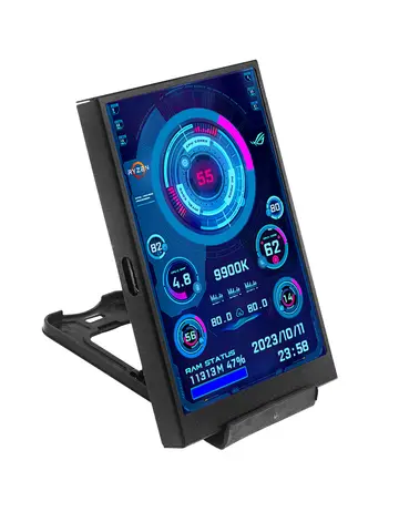 3.5 Inch IPS Type-C Screen 480*320 Secondary Screen CPU GPU RAM HDD USB Monitor Freely AIDA64 Mini Display