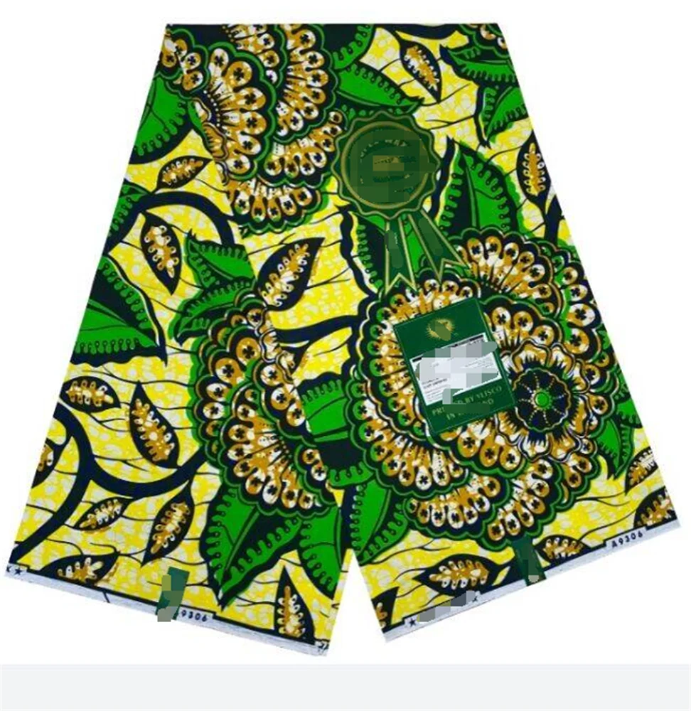 Veritable Super Guaranteed Real Wax Print Fabric Real Dutch Hollandais Original Pagne Africa Dress 100% Cotton Wrapper Loincloth