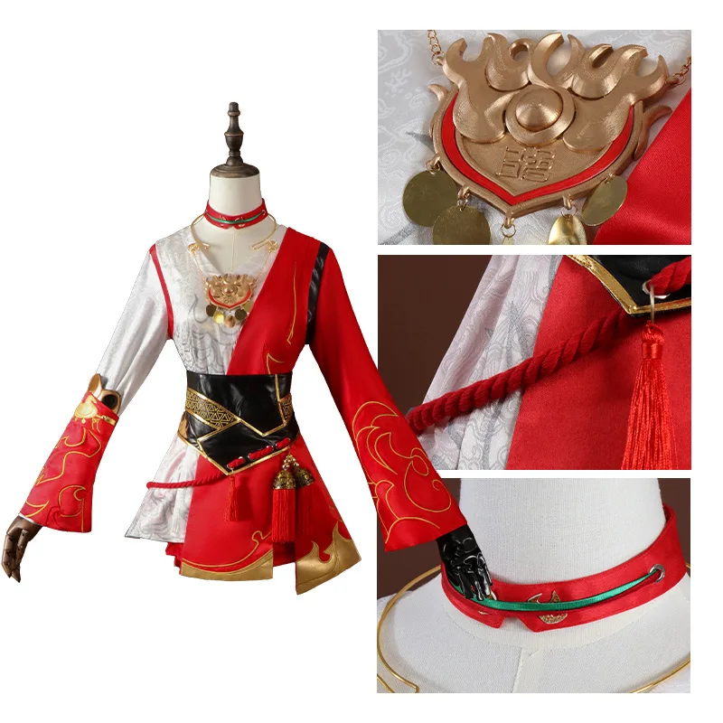 Honor of Kings Yunying Original Skin Blazing Heart Cosplay Roleplay Outfit Full Set — Halloween Cosplay